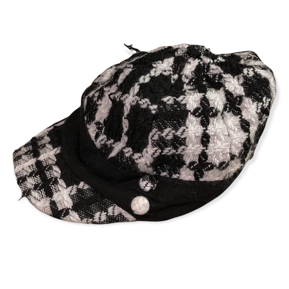 Y2K-Style Schoolboy Hat
